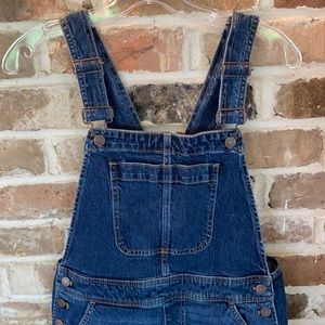 Jcrew classic overalls -coastline blue med wash